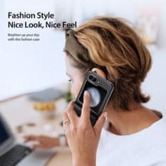 Dux Ducis DUX DUCIS BRIL etui za SAMSUNG Z Flip6 5G vijoličen