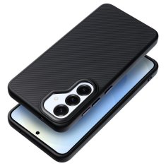 OEM Carbon Elite Mag Cover, združljiv z MagSafe, primeren za SAMSUNG S25 PLUS črn