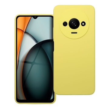 OEM 2 mm SILIKONSKA torbica za XIAOMI REDMI A3 4G rumena