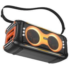 Hoco Bluetooth karaoke komplet 60 W, 8 ur, Hoco HA9, črn