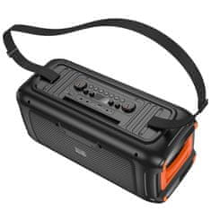 Hoco Bluetooth karaoke komplet 60 W, 8 ur, Hoco HA9, črn