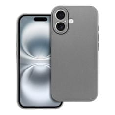 OEM METALLIC etui za IPHONE 16, siv