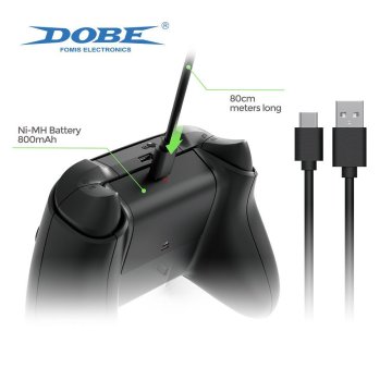 OEM Akumulator za igralne ploščke XBOX Series X / S 800mAh TYX-2610B črn