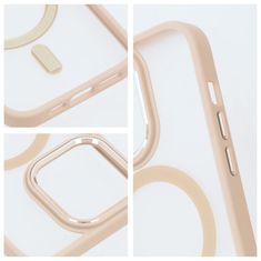 OEM MATTE MAG COVER ovitek, združljiv z MagSafe za iPhone 15 Pro Max, roza