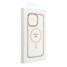 OEM MATTE MAG COVER ovitek, združljiv z MagSafe za iPhone 15 Pro Max, roza