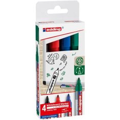 Edding 360 marker za bele table - komplet 4 kosov