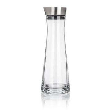 Banquet Karafa z lijakom iz nerjavečega jekla Dalen - steklo, 1 l