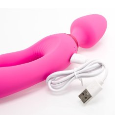 Zenn VIBRATOR ZENN A Pink 3 Double Pleasure Pink