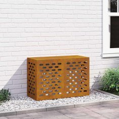 Vidaxl Prekrivalo za klimatsko napravo Rjav 90 x 40 x 60 cm