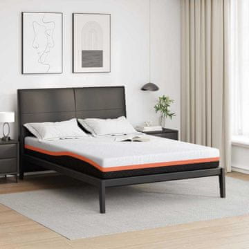 Vidaxl Vzmetnice Bela, siva 140 x 190 cm