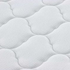Vidaxl Vzmetnice Bela 160 x 80 cm 100% poliester