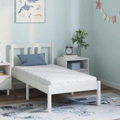 Vidaxl Vzmetnice Bela 120 x 60 cm 100% poliester