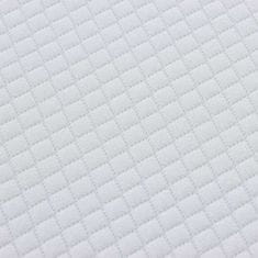Vidaxl Vzmetnice Bela, siva 140 x 190 cm