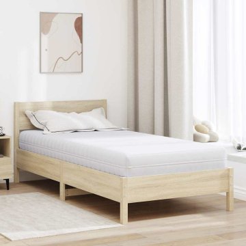 Vidaxl Vzmetnice Bela 90 x 190 cm 100% poliester