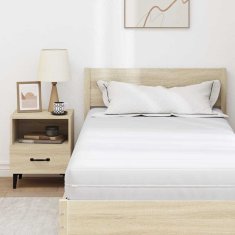 Vidaxl Vzmetnice Bela 90 x 190 cm 100% poliester