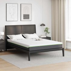 Vidaxl Vzmetnice Bela, siva 140 x 190 cm