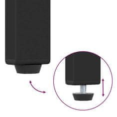 Vidaxl Knjižna polica Črni hrast 156 x 25 x 167.5 cm Konstruiran les