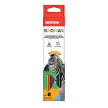 Kores Trikotne barvice KROMAS, 3 mm / 6 barv