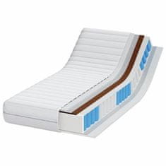 Vidaxl Vzmetnice Bela 80 x 160 cm 100% poliester