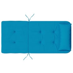 Vidaxl Blazine za adirondack stole 2 kosa svetlo modra oxford tkanina