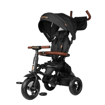 Qplay Rito Deluxe tricikel, črn (61750)