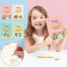 Smania Knjige za neskončno vajo PenMagic (set 4 knjig) | Učenje | Delovni zvezki za otroke
