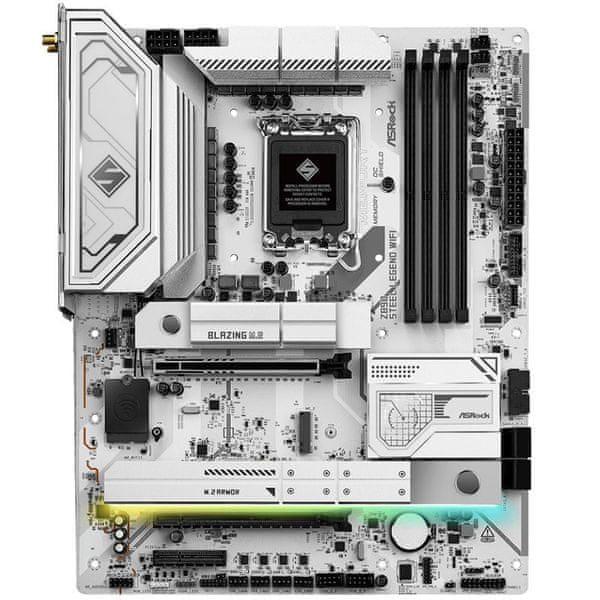 Z890 Steel Legend Wi-Fi osnovna plošča, LGA1851, DDR5, gaming, ATX (90-MXBPF0-A0UAYZ)