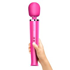 Le Wand Polnjiv masažni vibrator Le Wand, živo roza