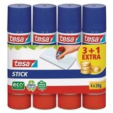 Tesa EcoLogo lepilna palica, 20 g, 3+1 brezplačno