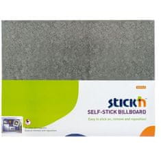 Stickn Hopax Deska za nalepke, 58 x 46 cm, siva