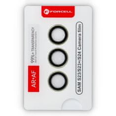 FORCELL Forcell Premium kaljeno steklo za fotoaparat - za Samsung Galaxy S24 rumeno