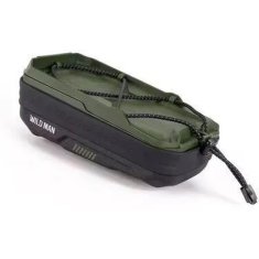 WILD MAN WILDMAN kolesarska torba za krmilo z zadrgo 0,6 l (4" - 7") GX330 zelena