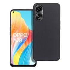 OEM MATT etui za OPPO A78 5G črn