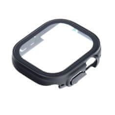 BESTSUIT Zaščitni etui z steklom Bestsuit Flexible za Apple Watch Ultra/Ultra 2 49 mm – črn