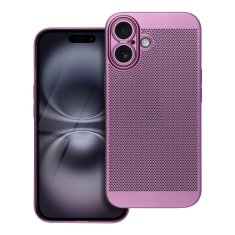 OEM BREEZY etui za iPhone 16, vijoličen