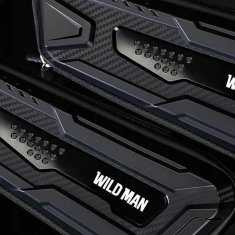 WILD MAN WILDMAN kolesarska torba za okvir z zadrgo 1L M40 črna