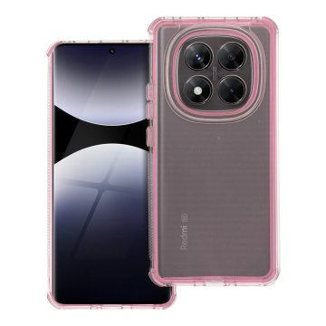 OEM MATRIX CLEAR etui za XIAOMI Redmi Note 14 PRO 5G / 14 PRO PLUS 5G pudra rosa