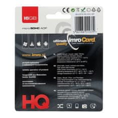 IMRO IMRO pomnilniška kartica microSD 16 GB 100 MB/s razred 10 UHS I z adapterjem SD