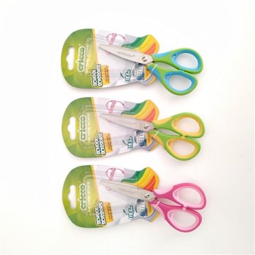 CRICCO Šolske škarje - 13,5 cm, mešanica barv