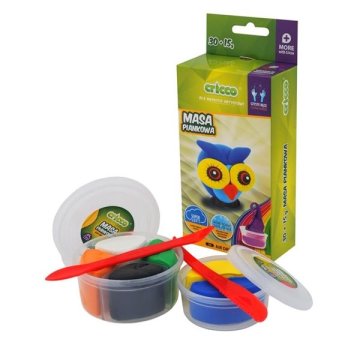 CRICCO pena za modeliranje - sova, 6 barv