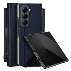 Dux Ducis DUX DUCIS BRIL etui z držalom za pisalo za SAMSUNG Z Fold SE/W25 modra