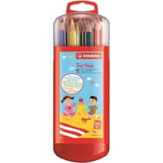Stabilo StabiloTrio debele barvice, komplet 15 barv, blister