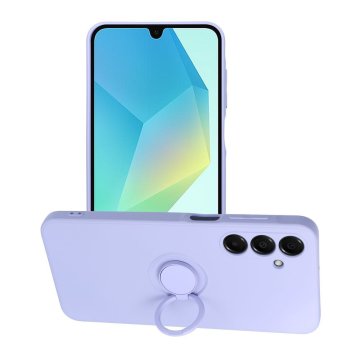 OEM SILICONE RING etui za SAMSUNG A16 5G / A16 4G vijolična