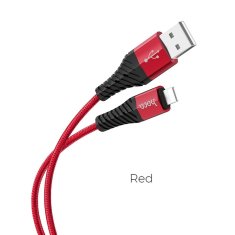Hoco USB kabel A na Lightning Hoco 2,4A 1 m X38 rdeč