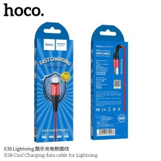 Hoco USB kabel A na Lightning Hoco 2,4A 1 m X38 rdeč