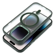 OEM MATTE MAG COVER etui, združljiv z MagSafe za IPHONE 16 Plus, zelen
