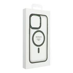 OEM MATTE MAG COVER etui, združljiv z MagSafe za IPHONE 16 Plus, zelen