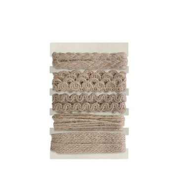 Galeria Papieru Okrasna vrvica iz jute - mešanica vrst, 5 x 1 m