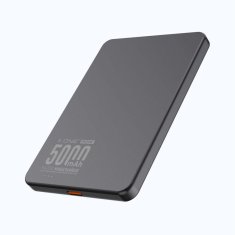 X-One X-ONE Razor Magcharge Ultraslim (7,6 mm) power bank, združljiv z MagSafe 5000 mAh