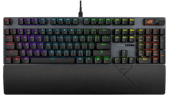 ASUS ROG Strix Scope II X tipkovnica, ROG NX Snow V2, PBT, RGB, USB, US, črna (90MP03XF-BKUA20)